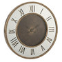 Voir la diapositive 1 : Paris Prix Horloge Murale Design  Romains  48cm Naturel