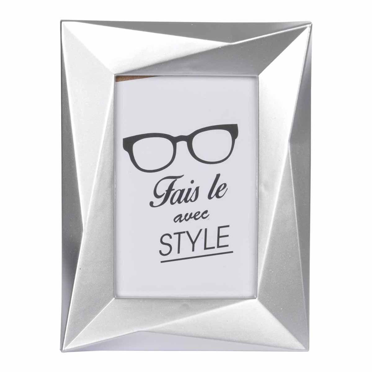 Paris Prix Cadre Photo Déco  Origami Frame  20x25cm Argent