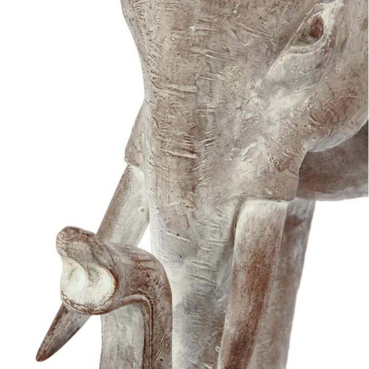 ATMOSPHERA Statuette Déco  Éléphant Résine  46cm Gris