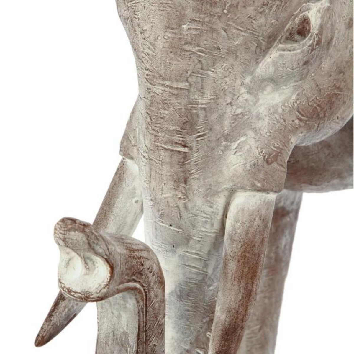 ATMOSPHERA Statuette Déco  Éléphant Résine  46cm Gris