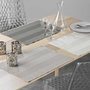 Voir la diapositive 3 : Paris Prix Lot de 2 Sets de Table  Eldora  33x48cm Taupe