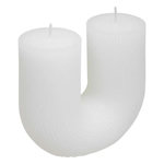 ATMOSPHERA Bougie Design  Demi  400g Blanc