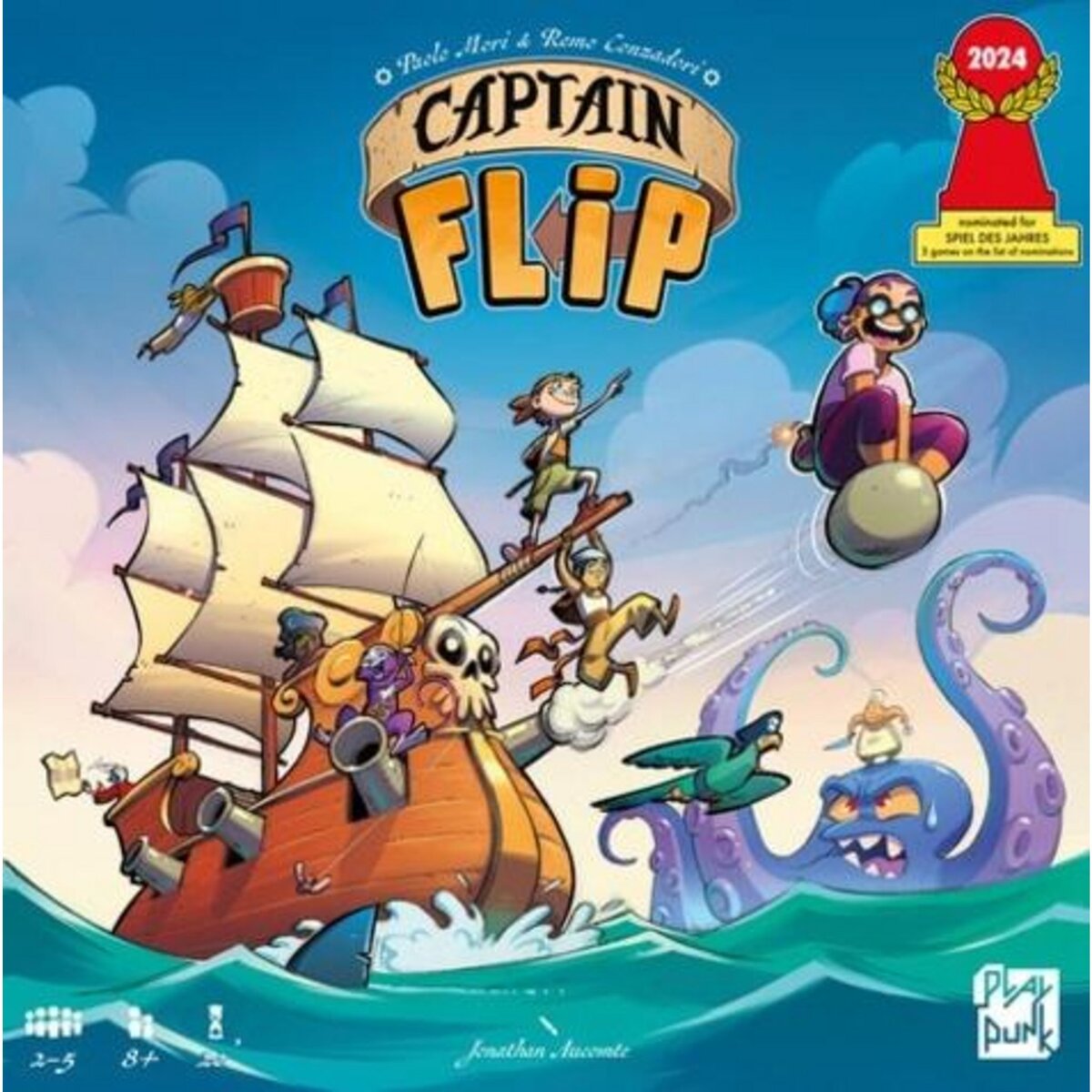 Asmodee CAPTAIN FLIP, Papeterie