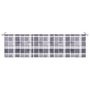 Voir la diapositive 4 : VIDAXL Coussin de banc de jardin motif a carreaux gris 180x50x3 cm