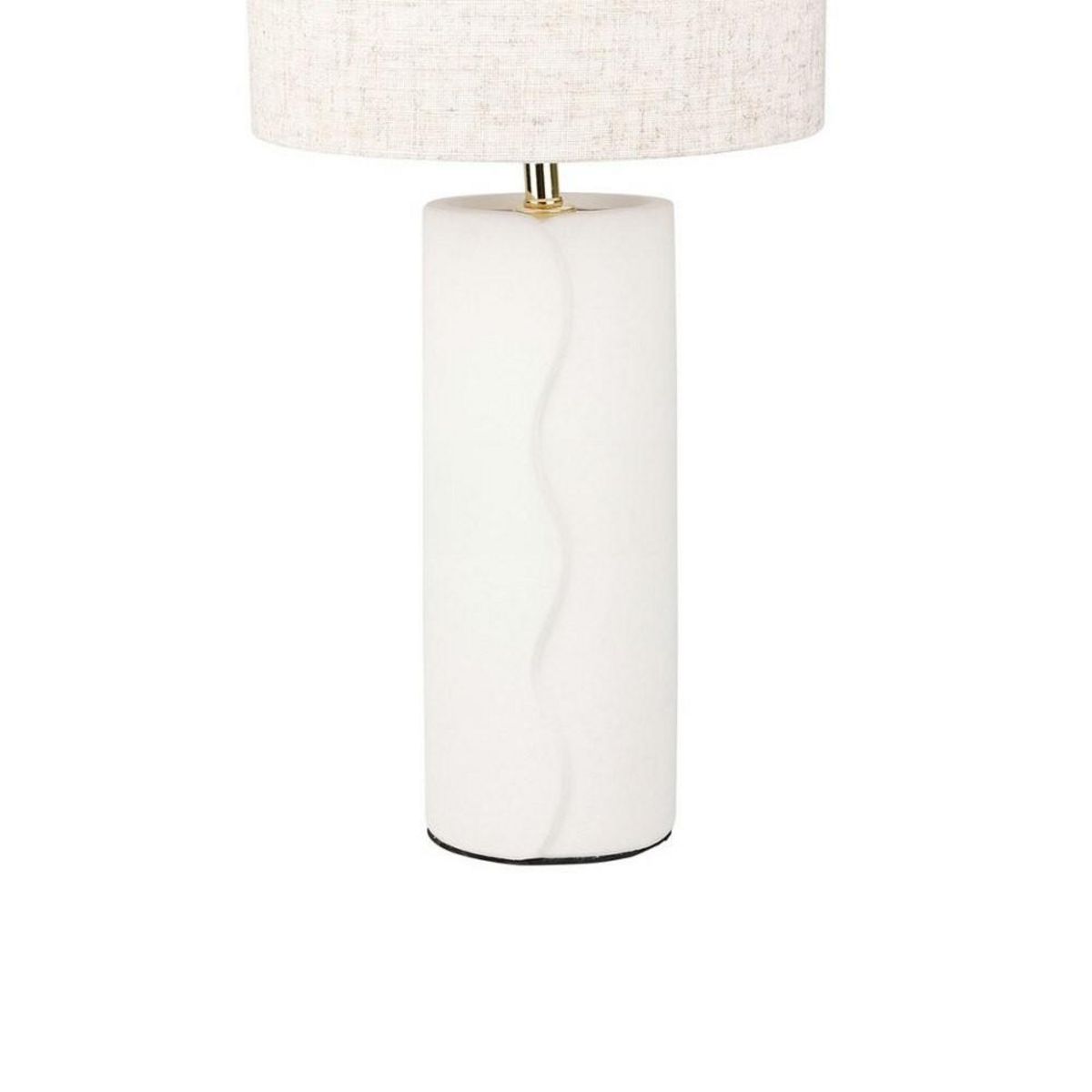 OSTARIA Lampe céramique blanche
