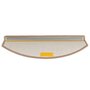 Voir la diapositive 4 : VIDAXL Tapis d'escalier 30 pcs marron clair 65x24x4 cm