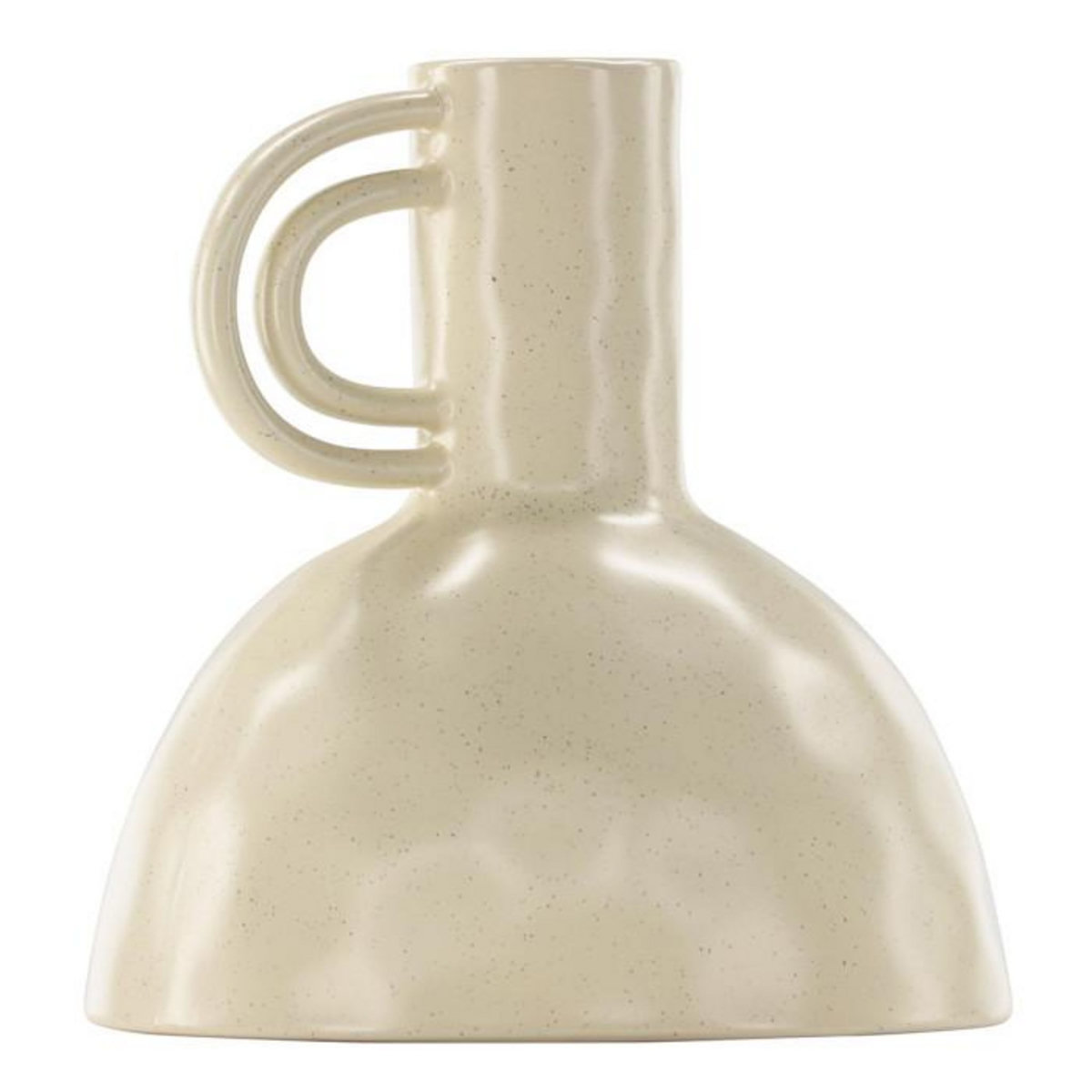 Paris Prix Vase Design en Céramique  Vivi  25cm Beige