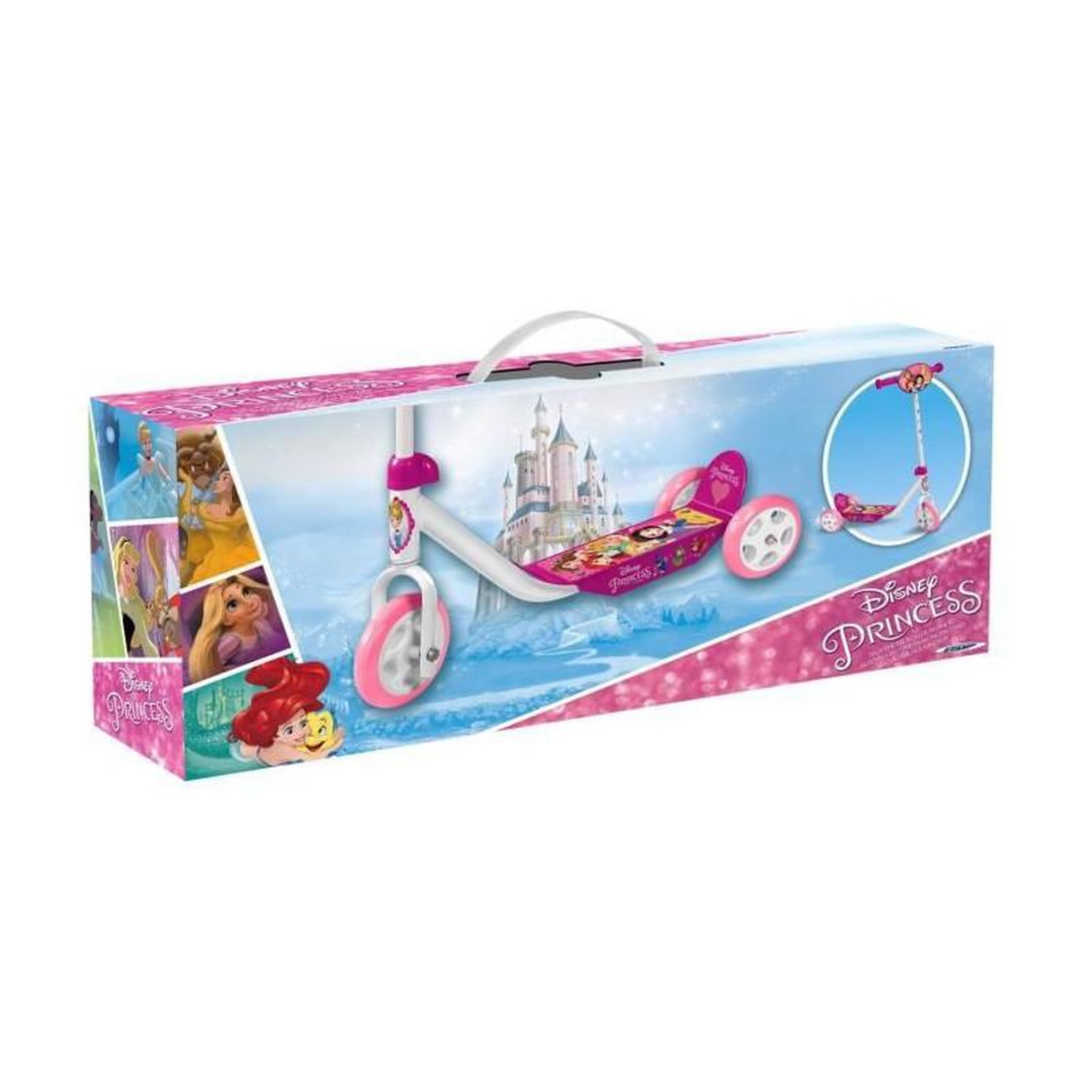 Voir la diapositive 2 : STAMP DISNEY PRINCESSES Trottinette 3 Roues