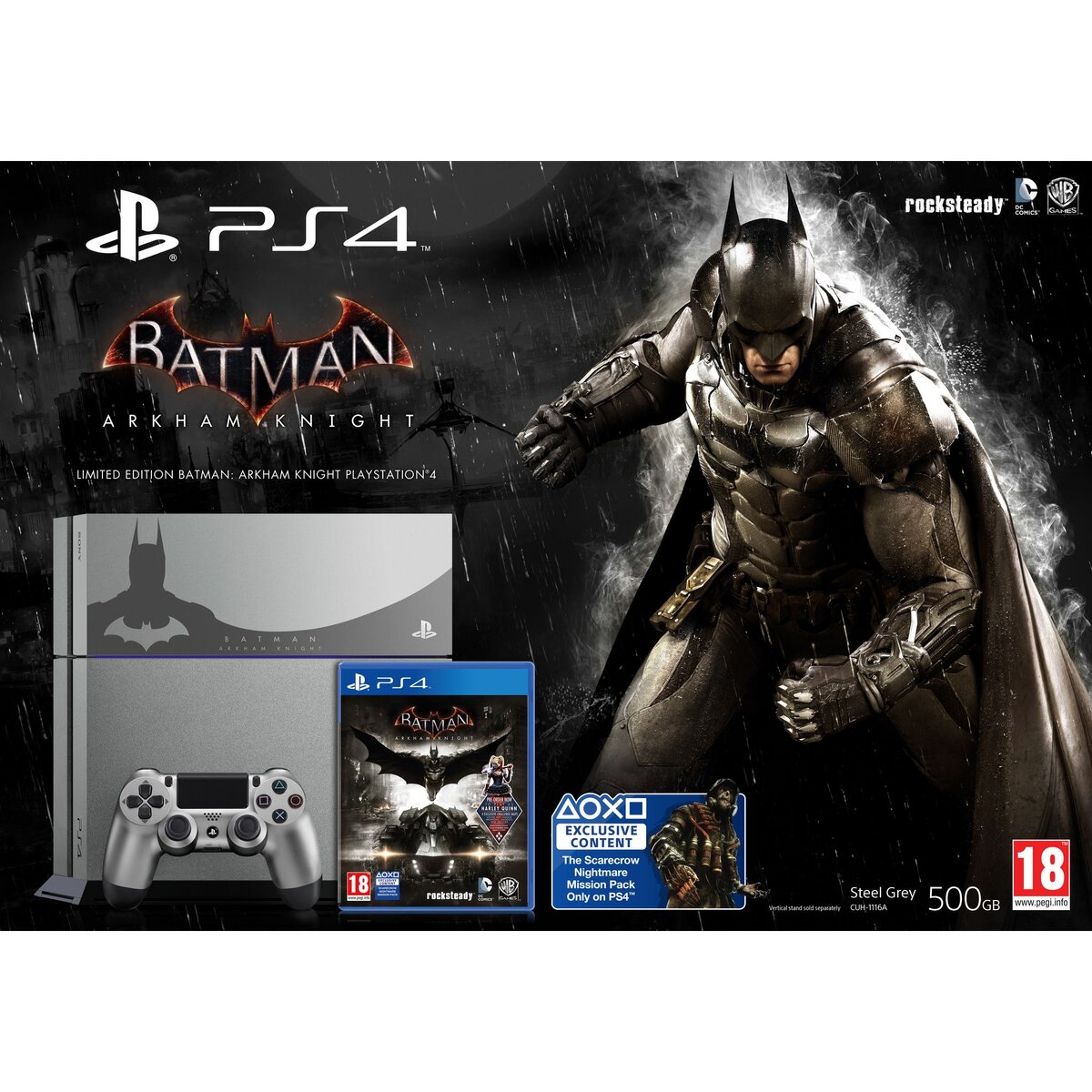 Console PS4 500 Go Batman - Edition Limitée