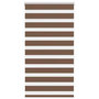 Voir la diapositive 1 : VIDAXL Store zebre marron 70x150 cm largeur du tissu 65,9 cm polyester