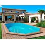 Voir la diapositive 3 : Habitat et Jardin Piscine bois   Palma 130   - 7.57 x 4.07 x 1.31 m + Pompe à chaleur 6.1 kW