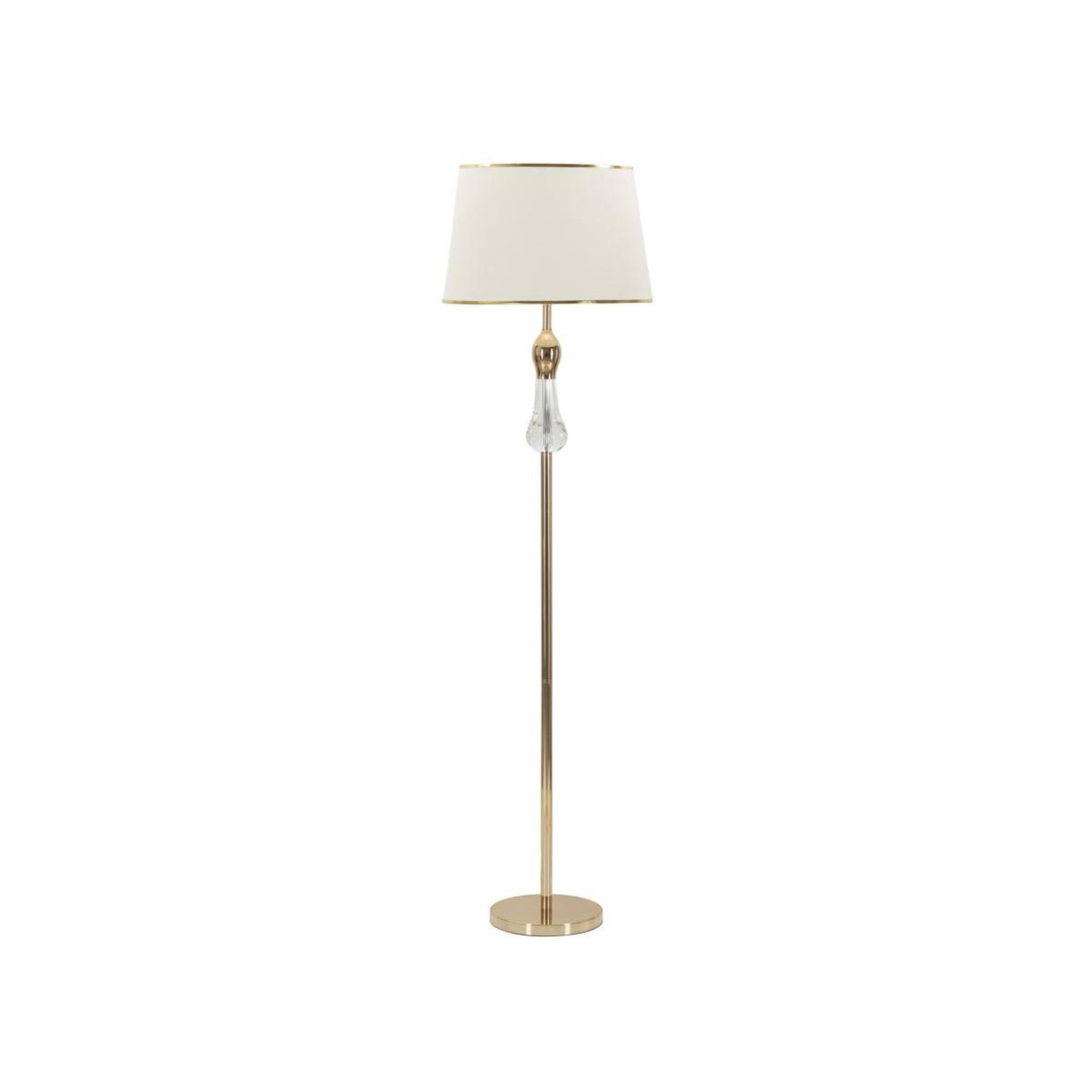 Paris Prix Lampadaire design en métal  bravatislava  165cm or