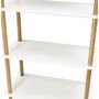 Voir la diapositive 4 : Paris Prix Étagère 5 Niveaux  Nivala  180cm Blanc