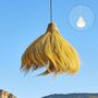 Voir la diapositive 2 : Lumisky Suspension nomade MASAI Bois Jonc de mer D60 cm