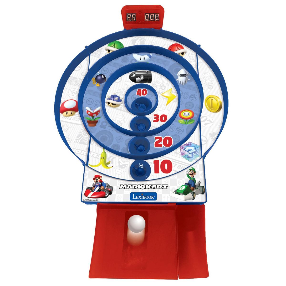 Lexibook Target Shoot Mario Kart - Jeu d'adresse électronique