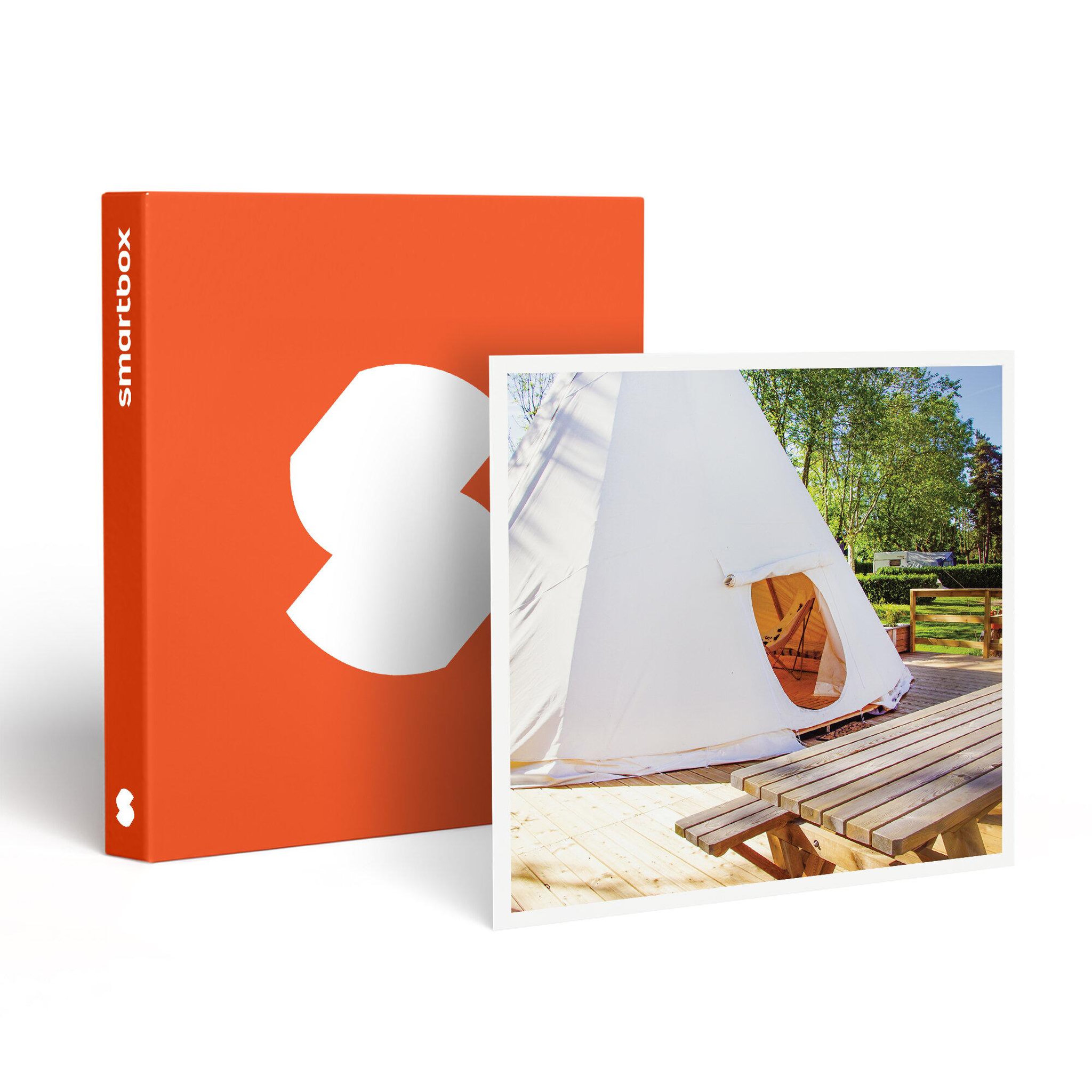 Smartbox 3 jours insolites en tipi indien près de clermont-ferrand - coffret cadeau séjour