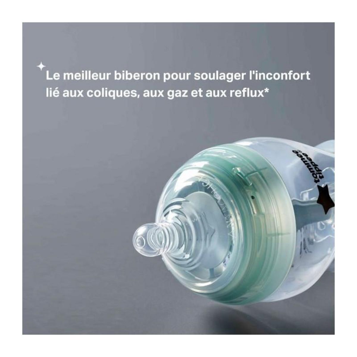 TOMMEE TIPPEE Coffret biberons - TOMMEE TIPPEE - Anti-colique Avancé - 4x biberons 150 ml / 260 ml - 2x tétines - Anti-colique - Nouveau-né
