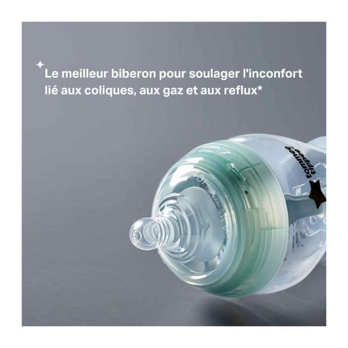 TOMMEE TIPPEE Coffret biberons - TOMMEE TIPPEE - Anti-colique Avancé - 4x biberons 150 ml / 260 ml - 2x tétines - Anti-colique - Nouveau-né