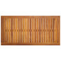 Voir la diapositive 5 : VIDAXL Table de jardin 110x55x67 cm Bois d'acacia solide