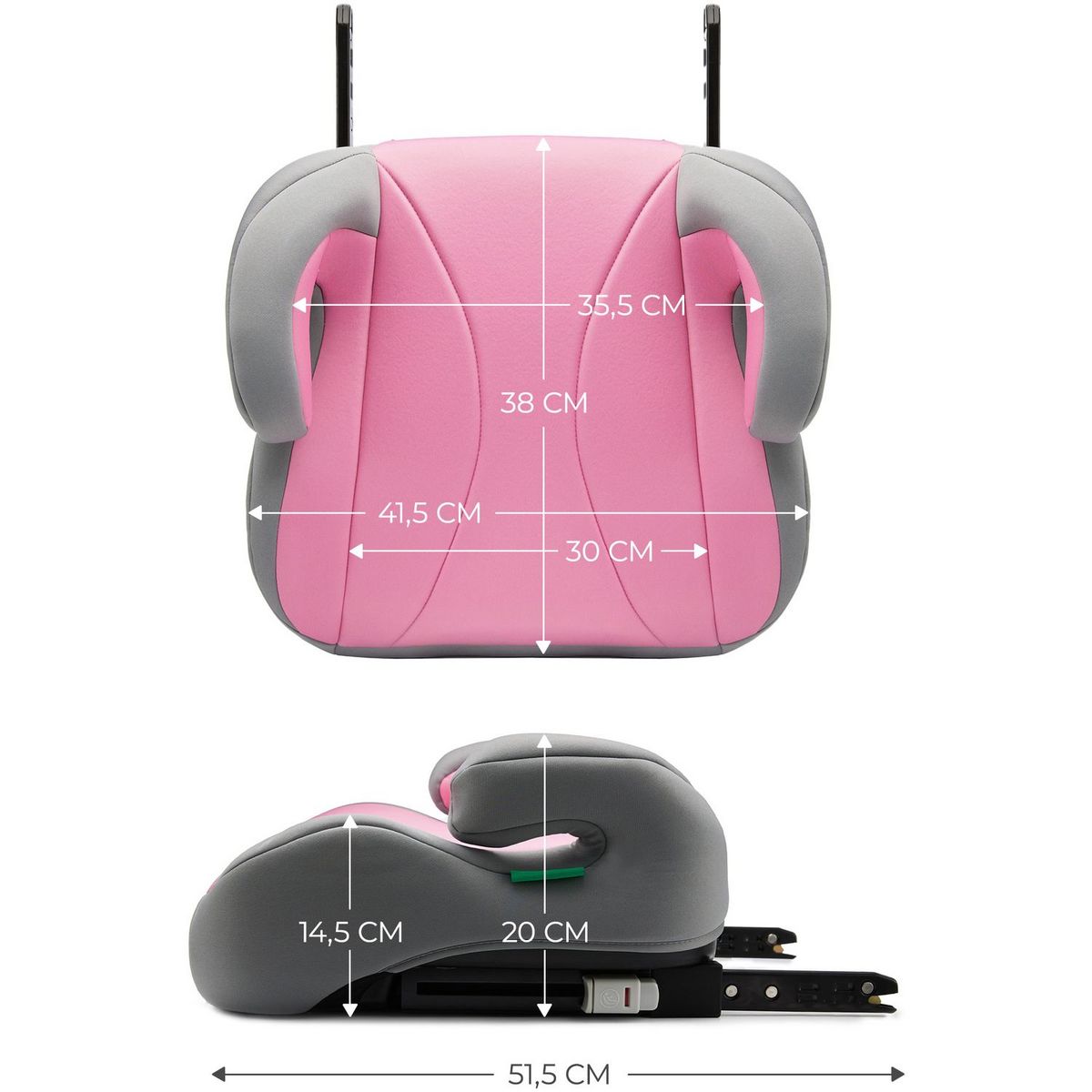 KINDERKRAFT Rehausseur bas I-BOOST i-Size 135-150 cm