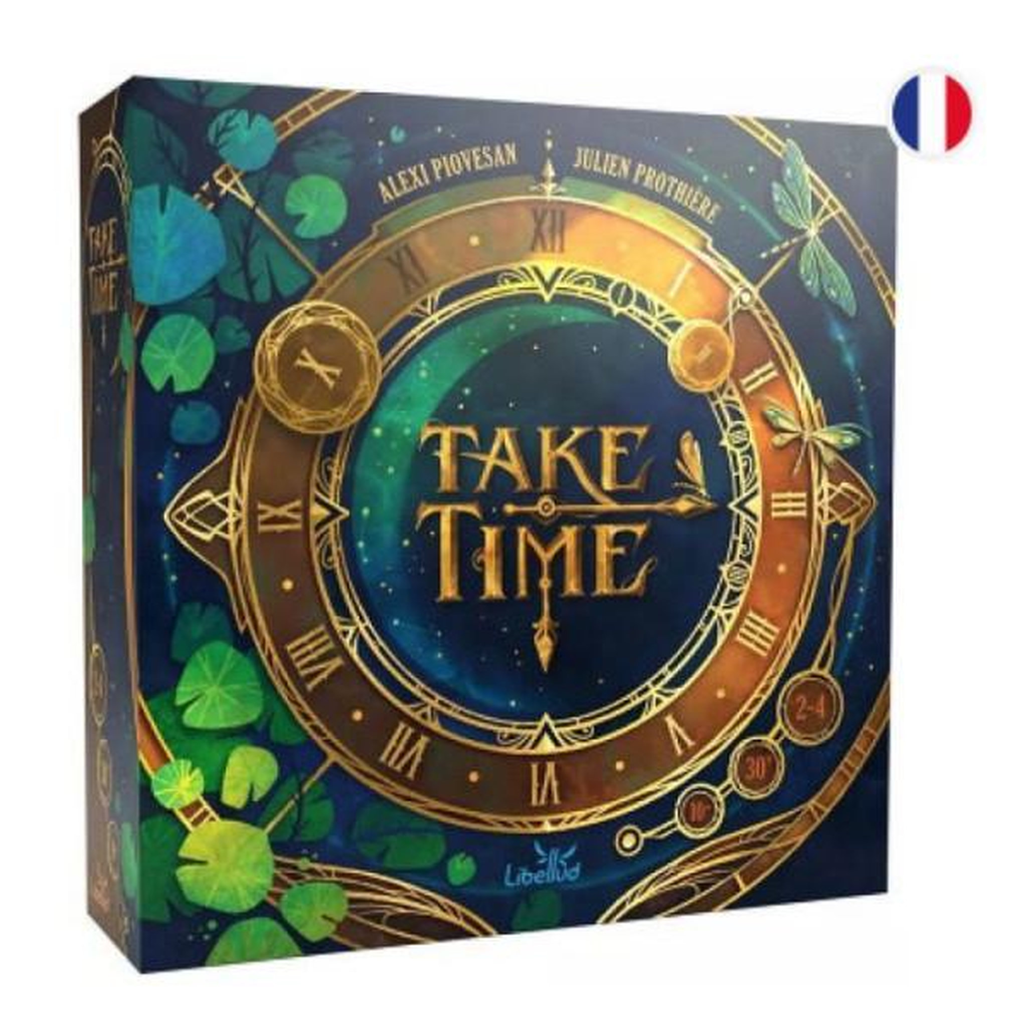 Voir la diapositive 2 : Asmodee Libellud - take time jeu de société coopératif pour 1 a 4 joueurs - des 10 ans - 30 min - jeu d'énigmes avec des horloges