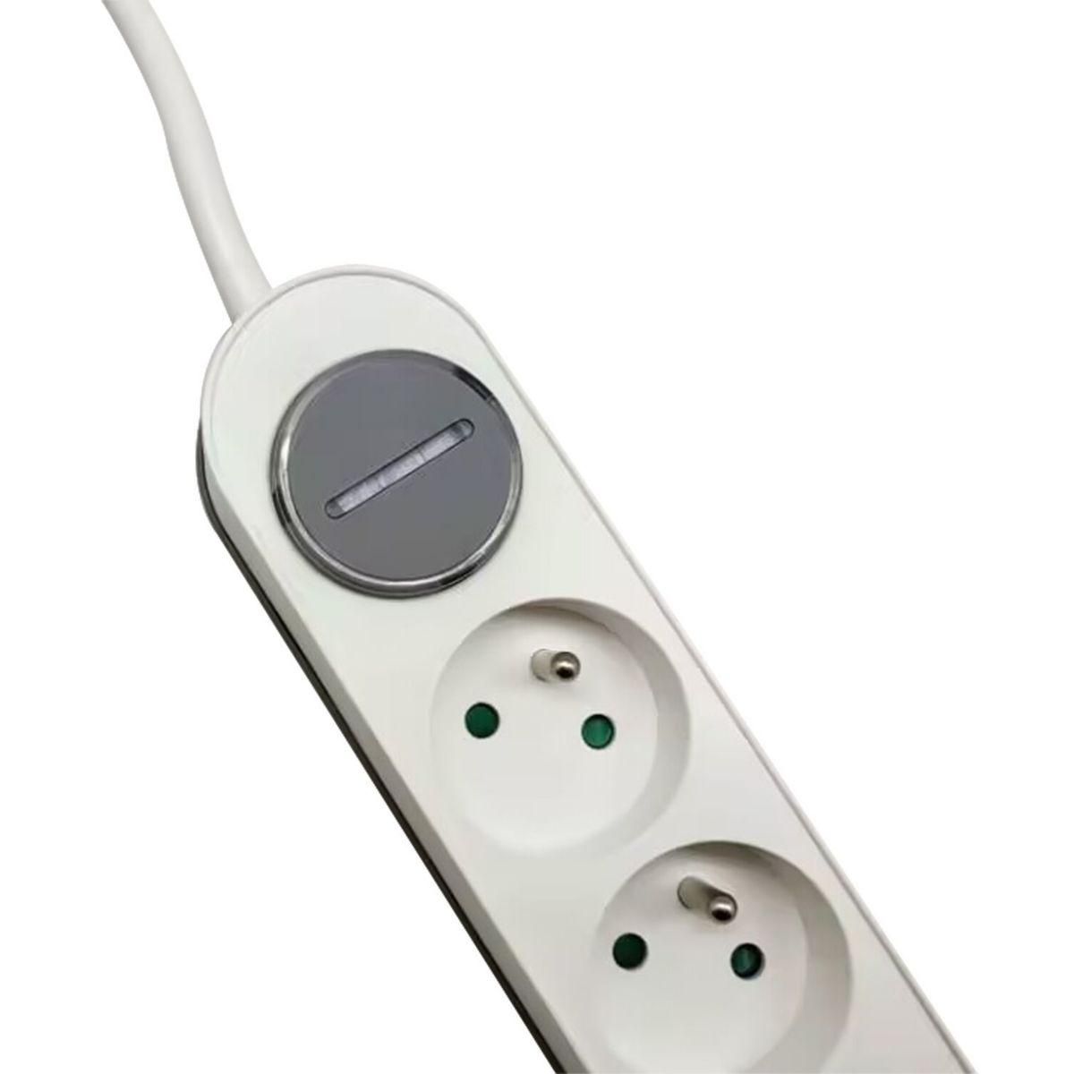 ESSENTIEL B Multiprise 5 prises + port USB-C et USB-A 20W