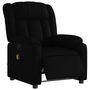 Voir la diapositive 3 : VIDAXL Fauteuil de massage inclinable electrique noir similicuir