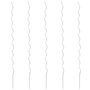 Voir la diapositive 1 : VIDAXL Supports de plantes en spirale 5 pcs Acier galvanise 110 cm