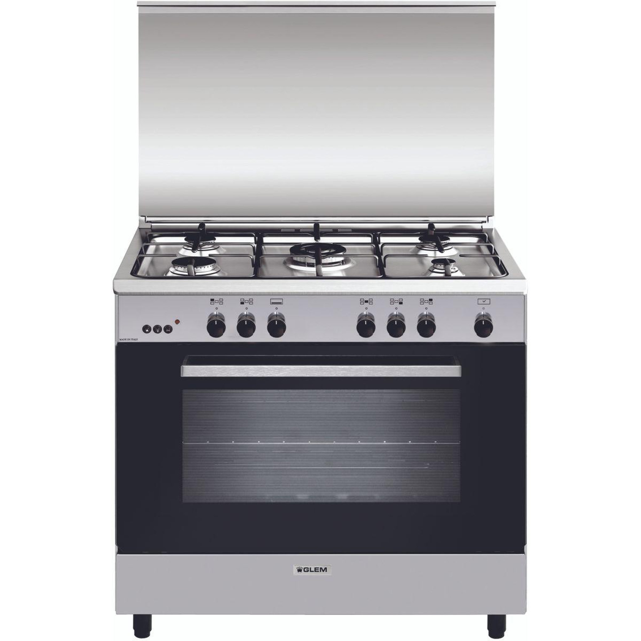Voir la diapositive 1 : Glem Piano de cuisson gaz GA960MIX2