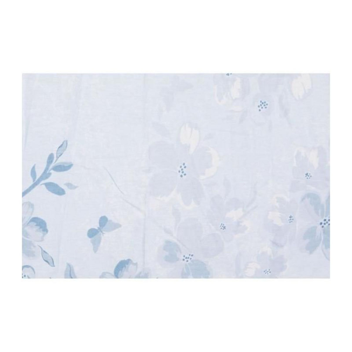 GENERIQUE Parure de lit - 1 housse de couette 220 x 240 cm + 2 taies d'oreiller 60 x 60 cm - 100% coton renforcé - Bleu