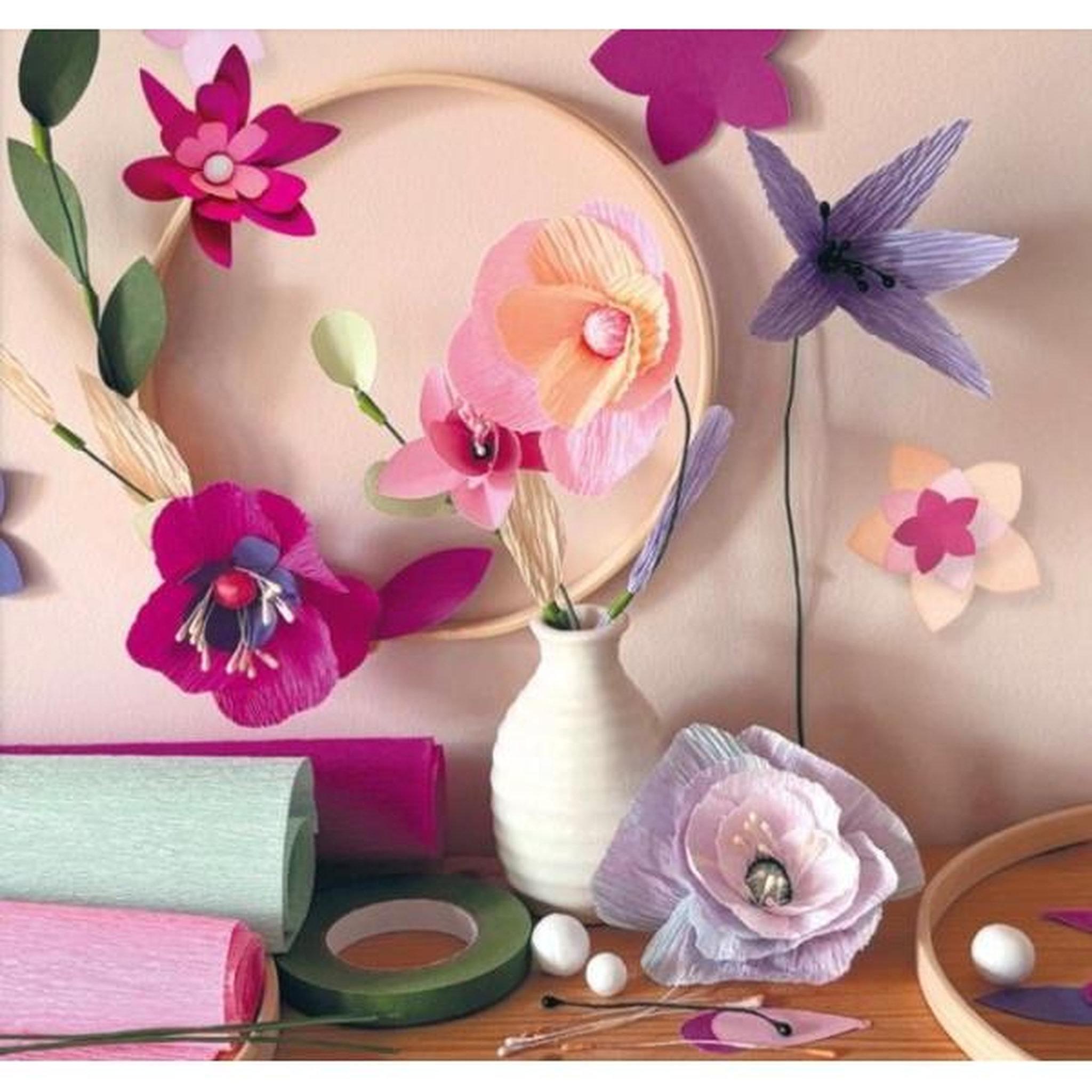 Voir la diapositive 5 : SYCOMORE Lovely box - SYCOMORE - Atelier fleurs en papier - Des 7 ans
