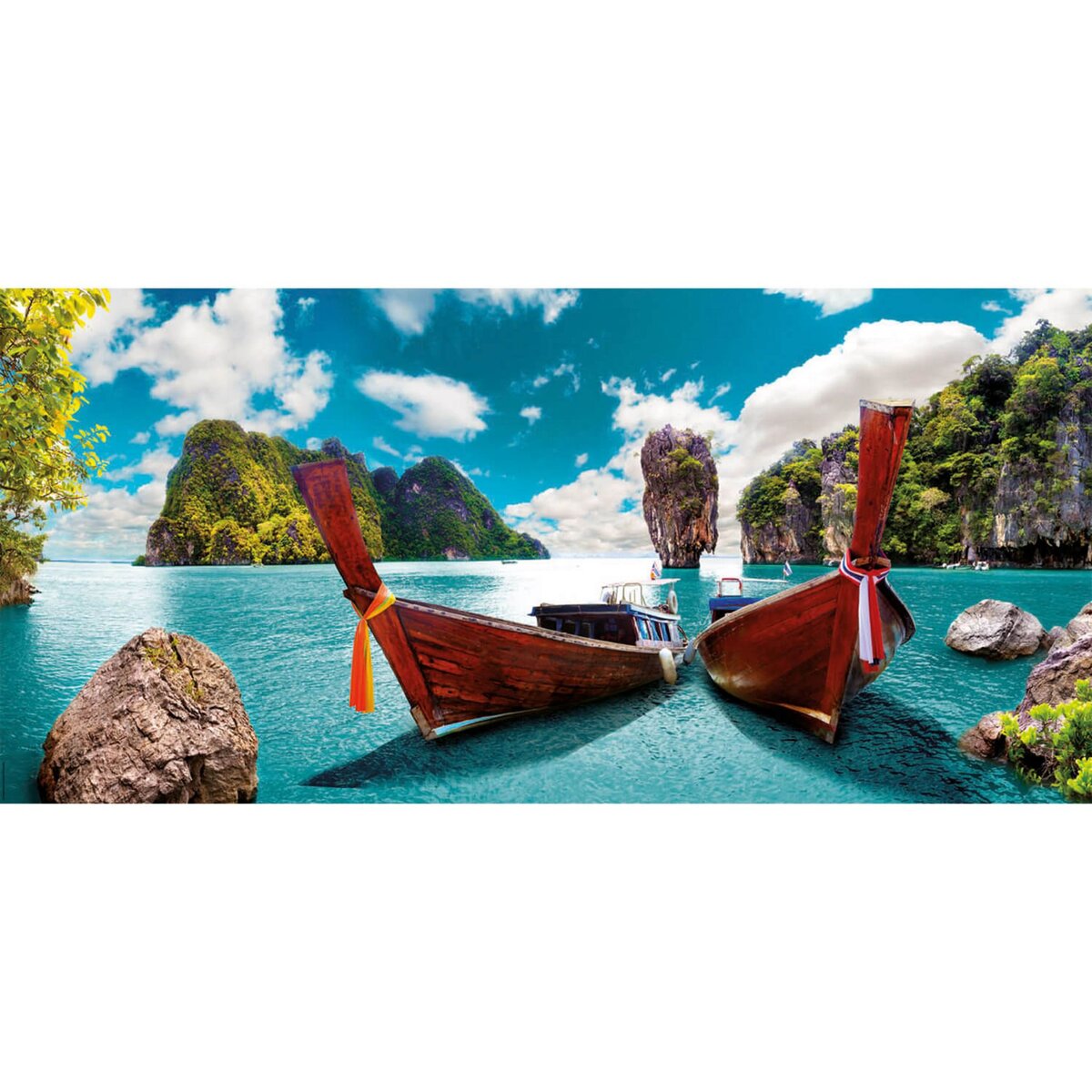 EDUCA Puzzle panoramique 3000 pièces : Phuket, Thaïlande