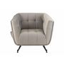 Voir la diapositive 2 : Paris Prix Fauteuil Lounge Design  Conforad  95cm Gris Clair