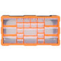 Voir la diapositive 2 : VIDAXL Organisateur multi-tiroirs avec 22 tiroirs 49x16x25,5 cm