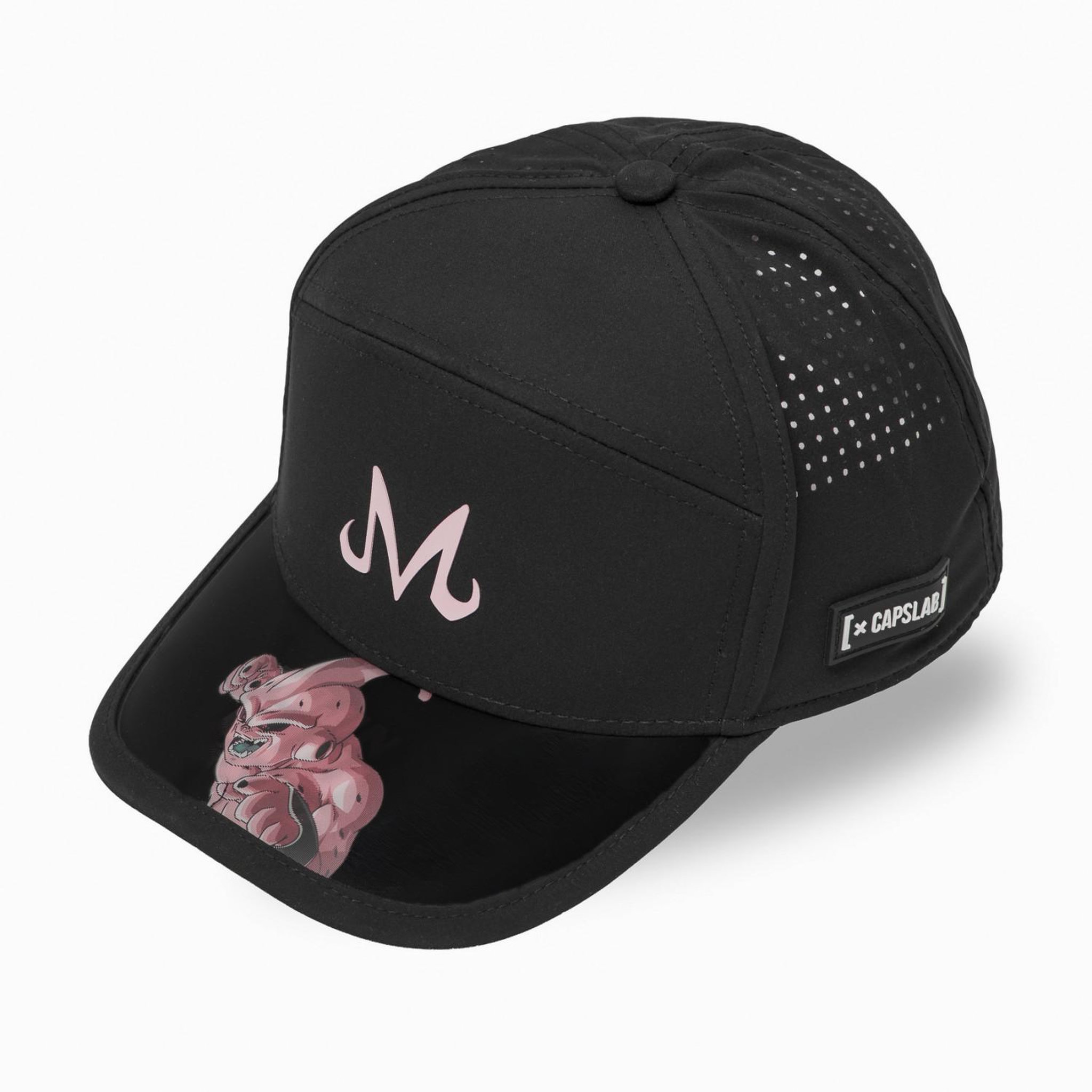 Voir la diapositive 3 : CAPSLAB Casquette 6 pans visière 3d dragon ball z buu