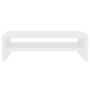 Voir la diapositive 4 : VIDAXL Support de moniteur Blanc 42 x 24 x 13 cm Bois d'ingenierie