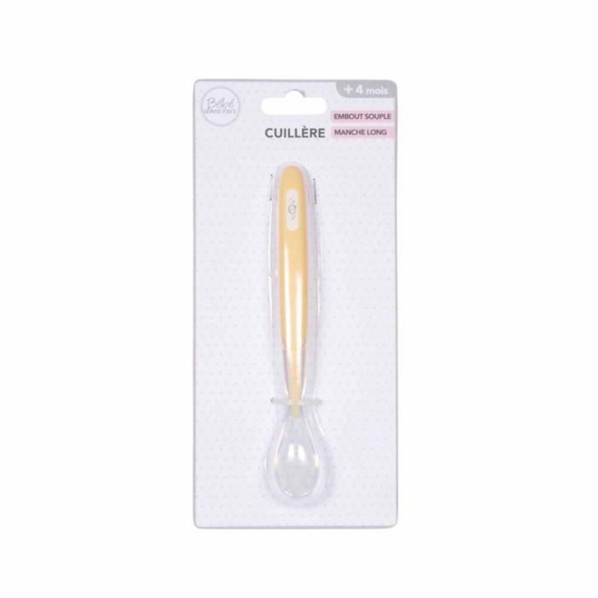 Paris Prix Cuillère avec Manche Long  Repas Bébé  Jaune