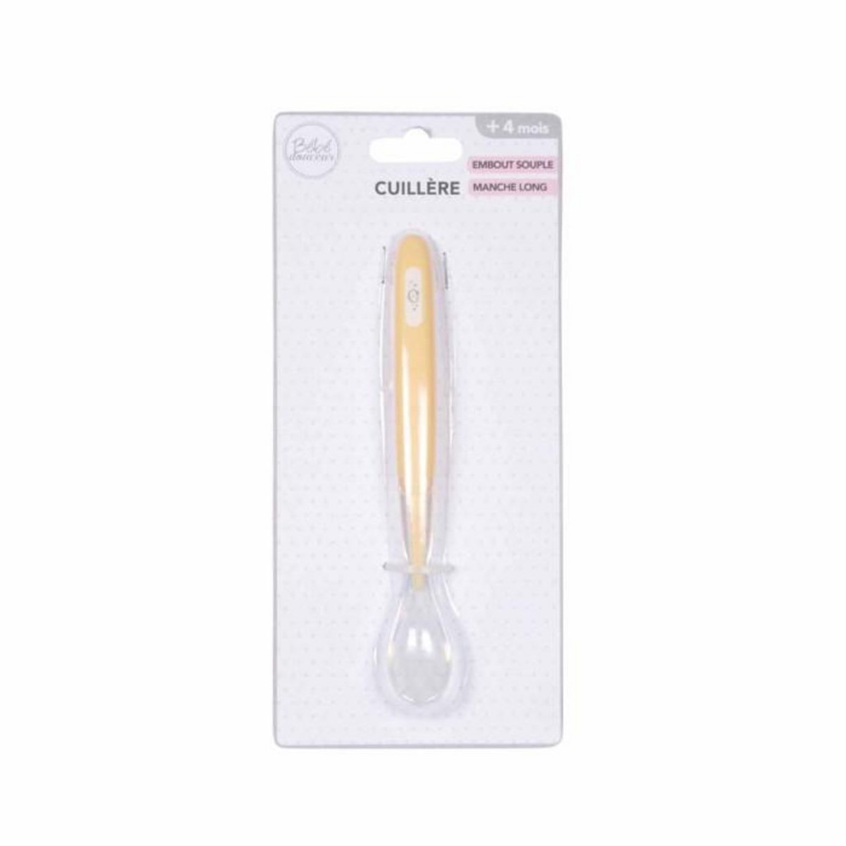Paris Prix Cuillère avec Manche Long  Repas Bébé  Jaune