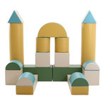 IGLU Forteresse en mousse turquoise pastel