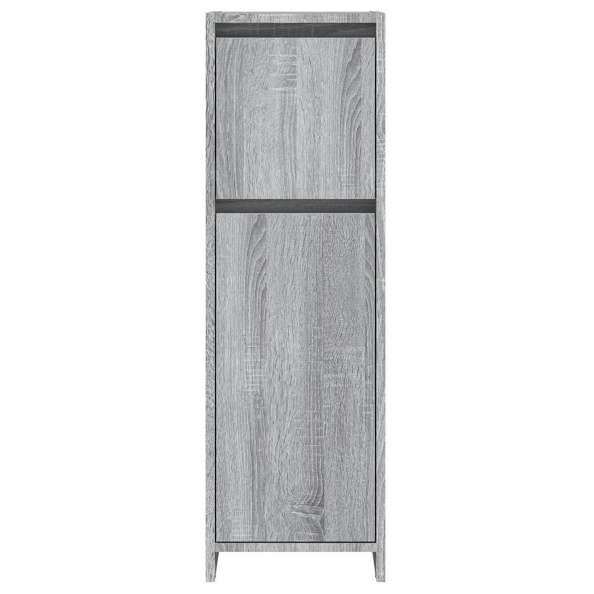 VIDAXL Armoire de bain Sonoma gris 30x30x95 cm Bois d'ingenierie