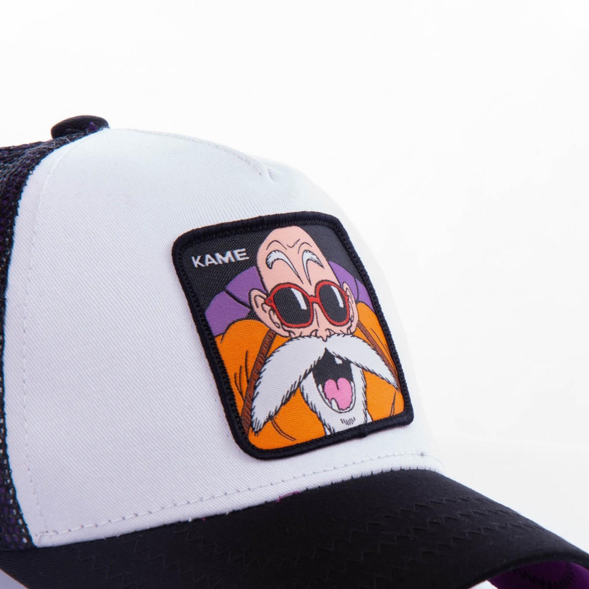 Voir la diapositive 3 : CAPSLAB Casquette dragon ball z kame blanc et noir
