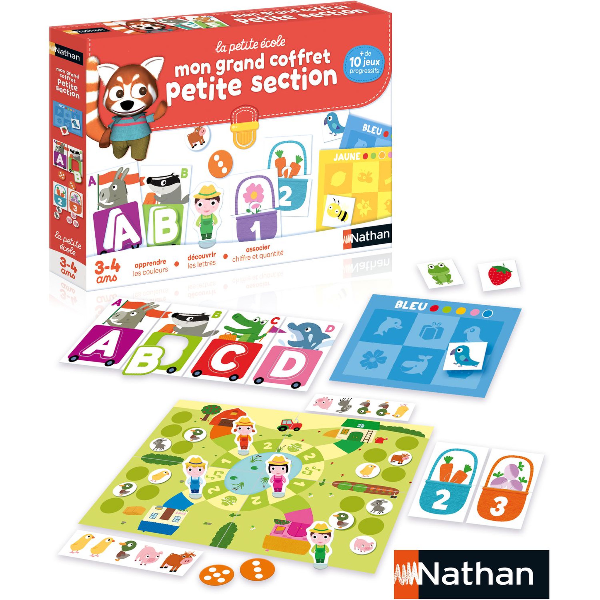 Voir la diapositive 2 : NATHAN Mon grand coffret petite section