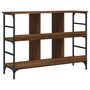 Voir la diapositive 6 : VIDAXL Buffet chêne marron 102x32x73,5 cm bois d ingénierie