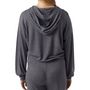 Voir la diapositive 2 : MAMALICIOUS Sweat à Capuche Gris Femme Mamalicious Cassie