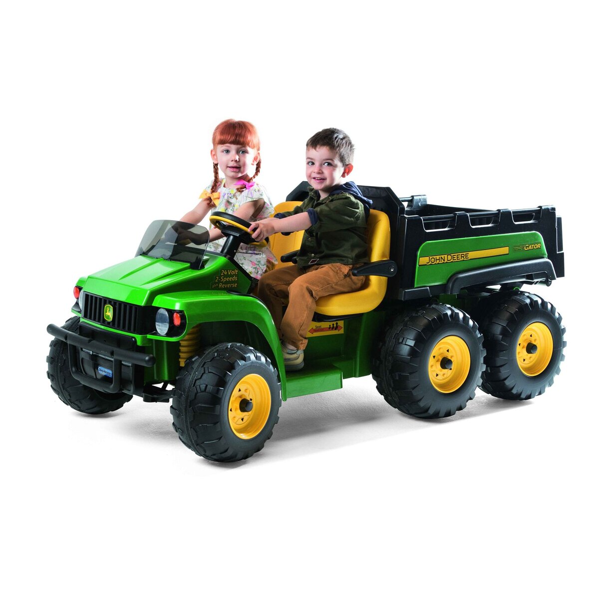 PEG PEREGO Tracteur John Derre Gator HPX 6X4 24 volts