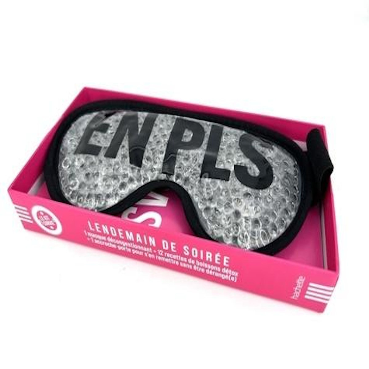 COFFRET LENDEMAIN DE SOIREE. 1 MASQUE DECONGESTIONNANT, 12 RECETTES DE BOISSONS DETOX ET 1 ACCROCHE-PORTE, Hachette