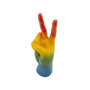 Voir la diapositive 2 : Paris Prix Déco Main Victoire  Rainbow  36cm Multicolore