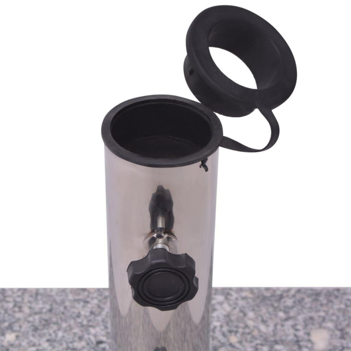 VIDAXL Socle de parasol en granite 20 kg