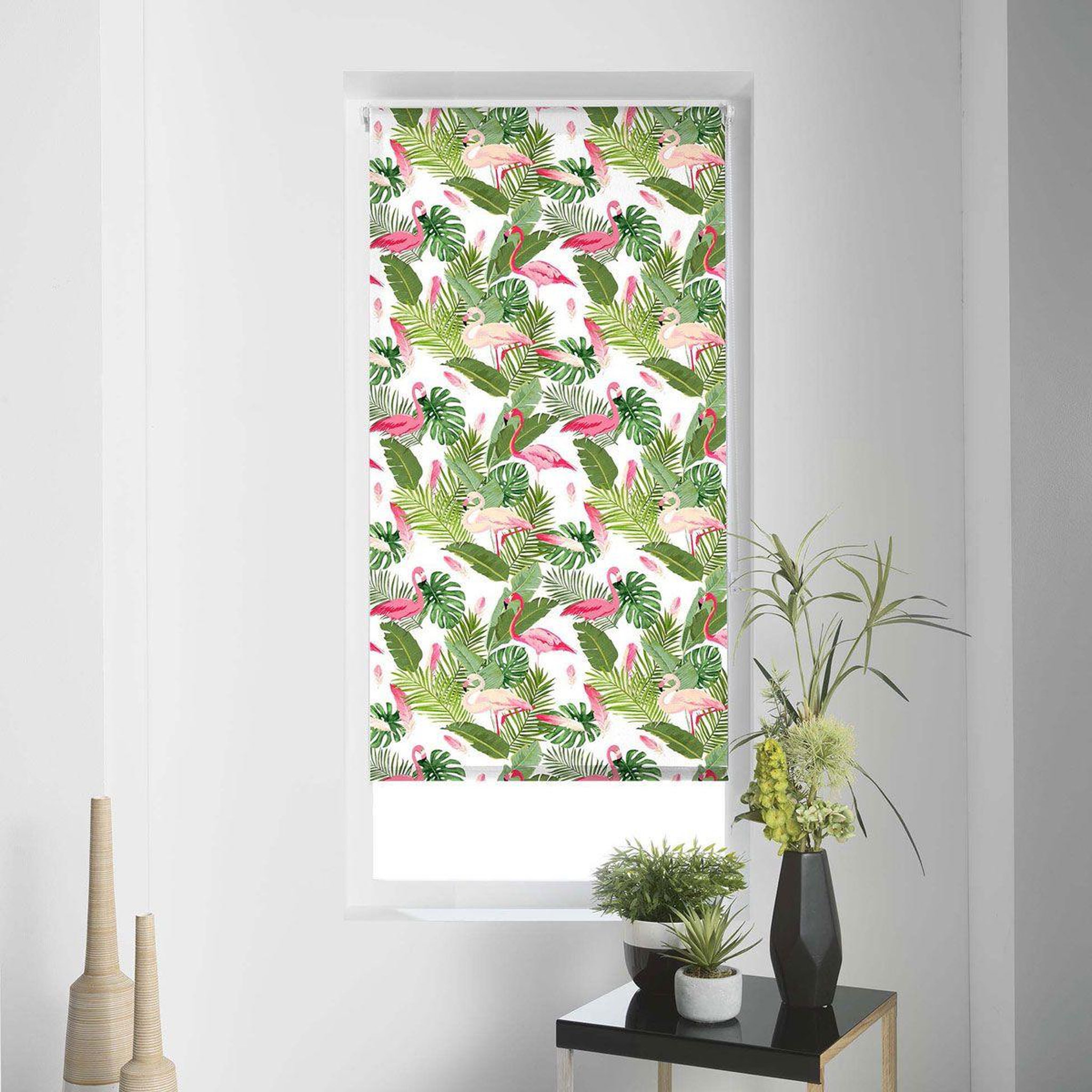 Douceur d'Intérieur Store enrouleur tamisant  zootica  120x180cm vert