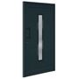 Voir la diapositive 2 : VIDAXL Porte d'entree anthracite 108x200 cm PVC